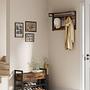 Jovy Compact Wardrobe Dark Brown Black 2