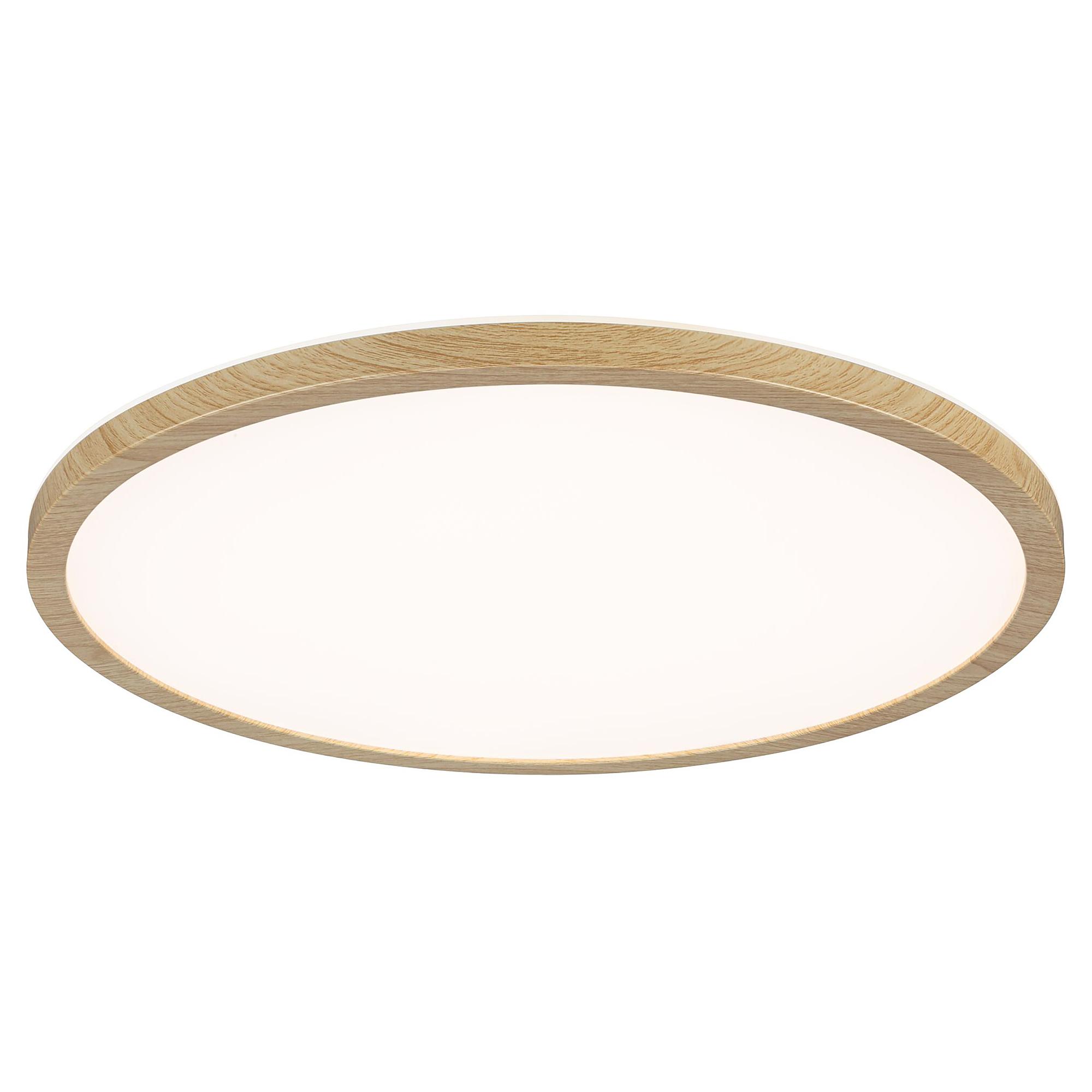 Atria Shine WS LED-Deckenleuchte Eiche Dekor 0