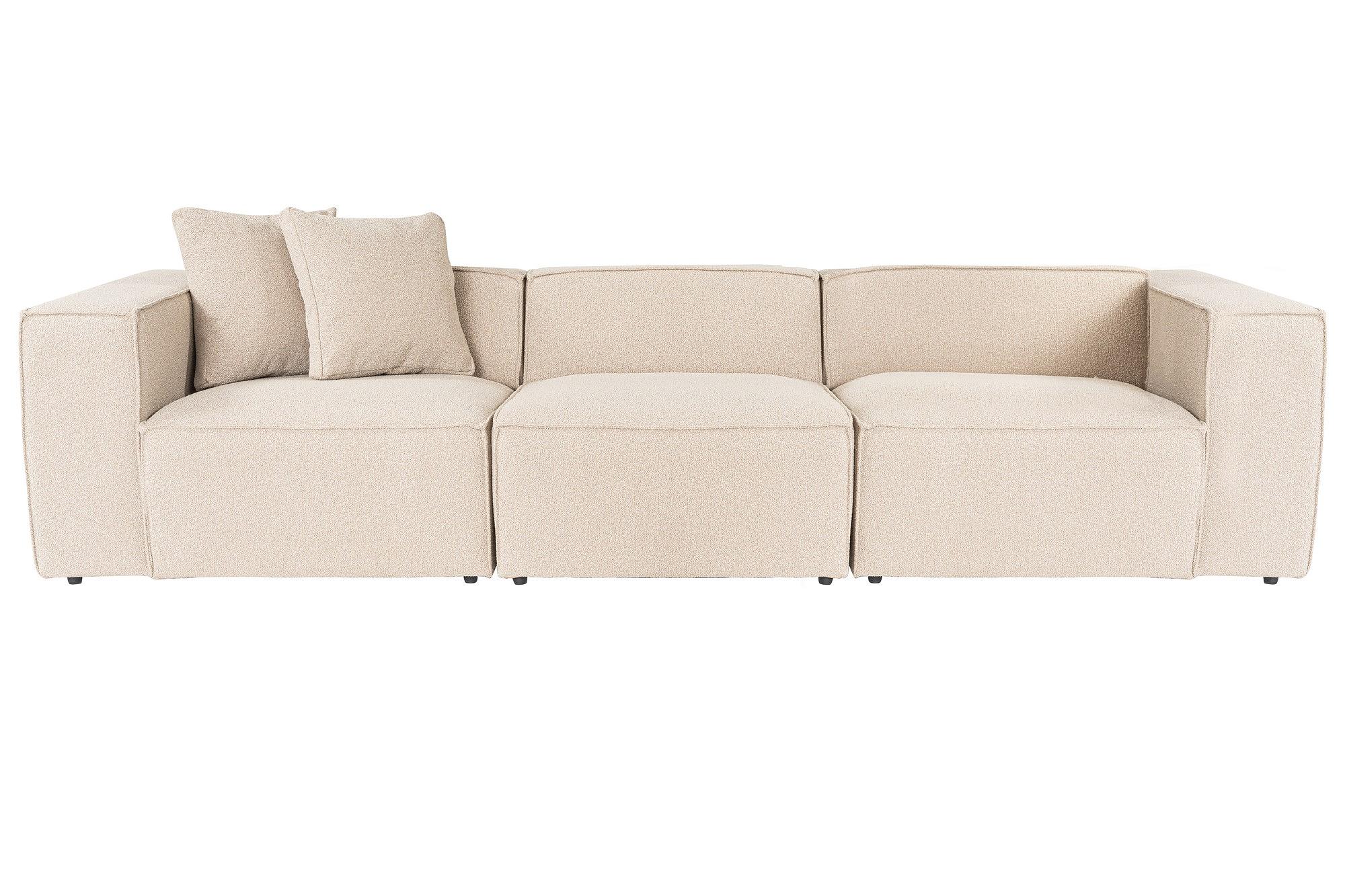 Lora 3-Sitzer Sofa Beige 3