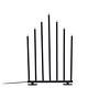 Björnfjället Candle holder Steel Matte Black 0