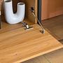 Regal Holz Metall Natur 4