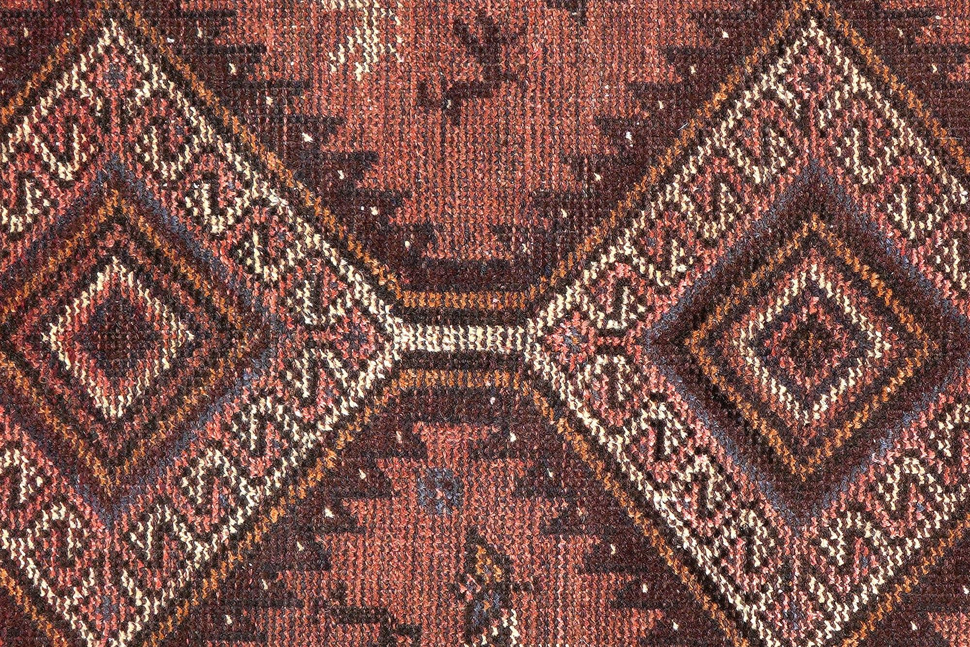 Heritage Zal Teppich Wolle Braun 4