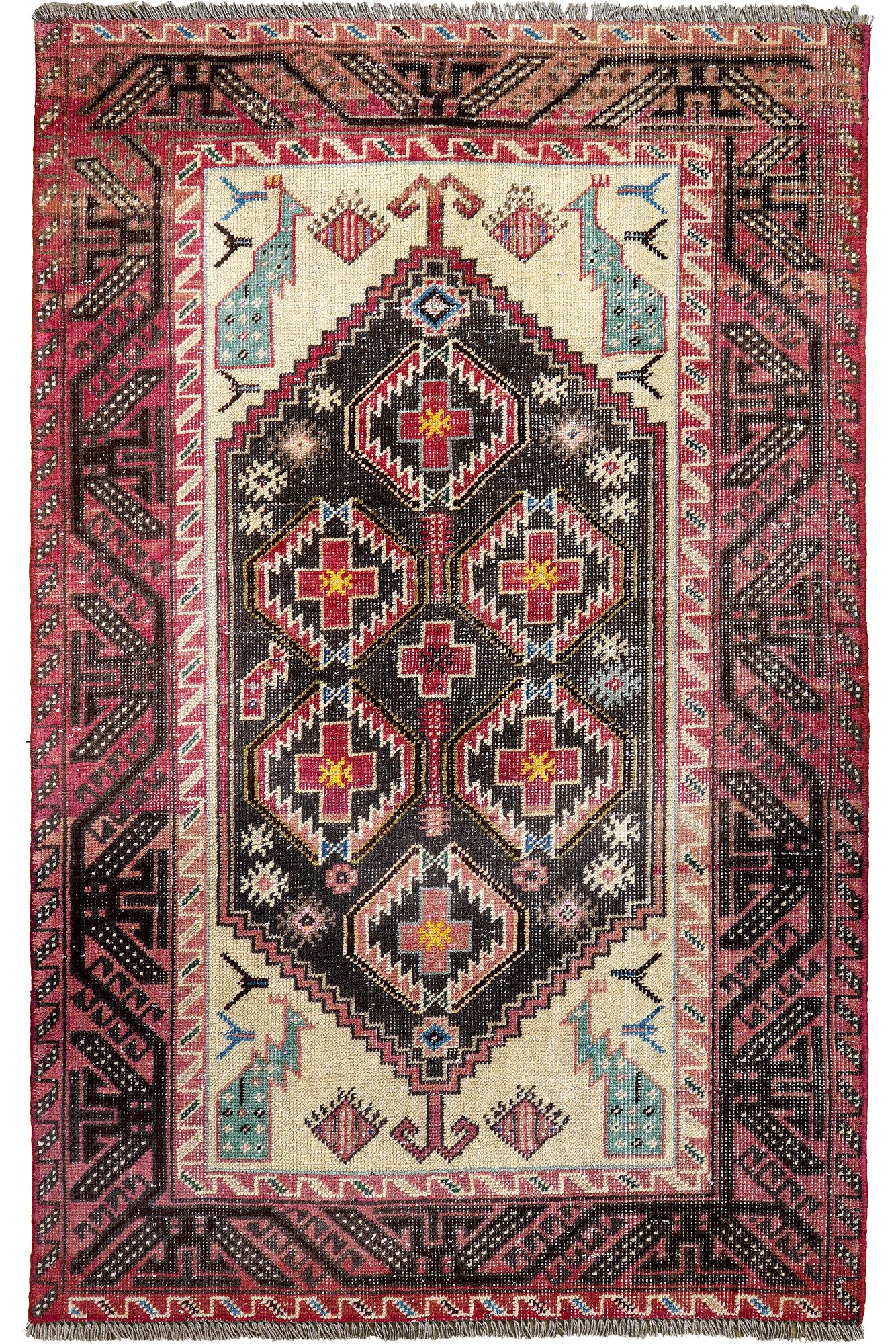 Heritage Roham Teppich Wolle Mehrfarbig 6