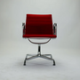 Eames EA 108 Aluminium Chair Rot 0