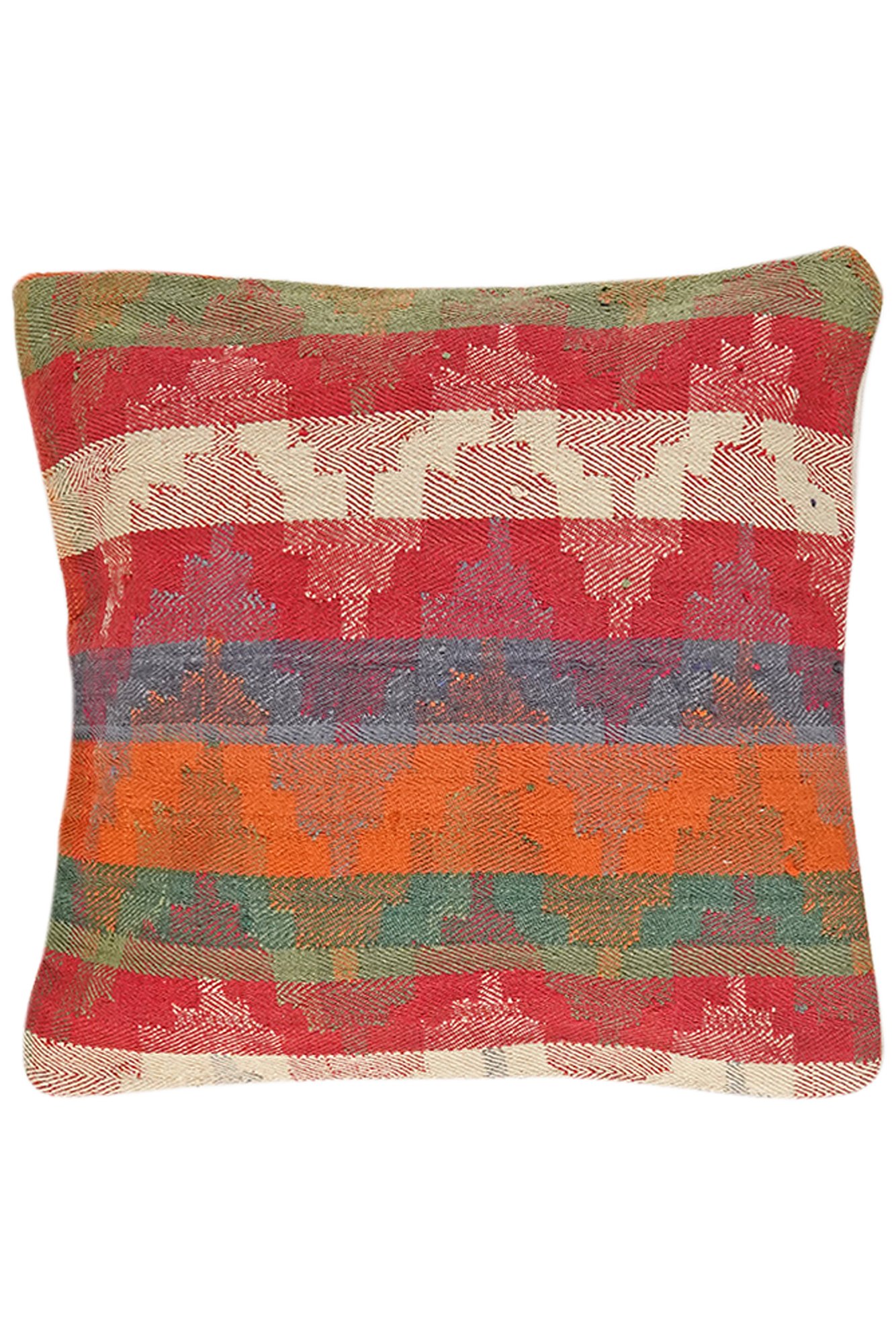 Cuscino Kilim Lana Multicolore 3
