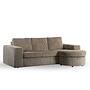 Sofa 3-Seater Chaiselongue Left Right Beige 8