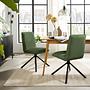 2x Twatasha Dining Chair Olive Green 0