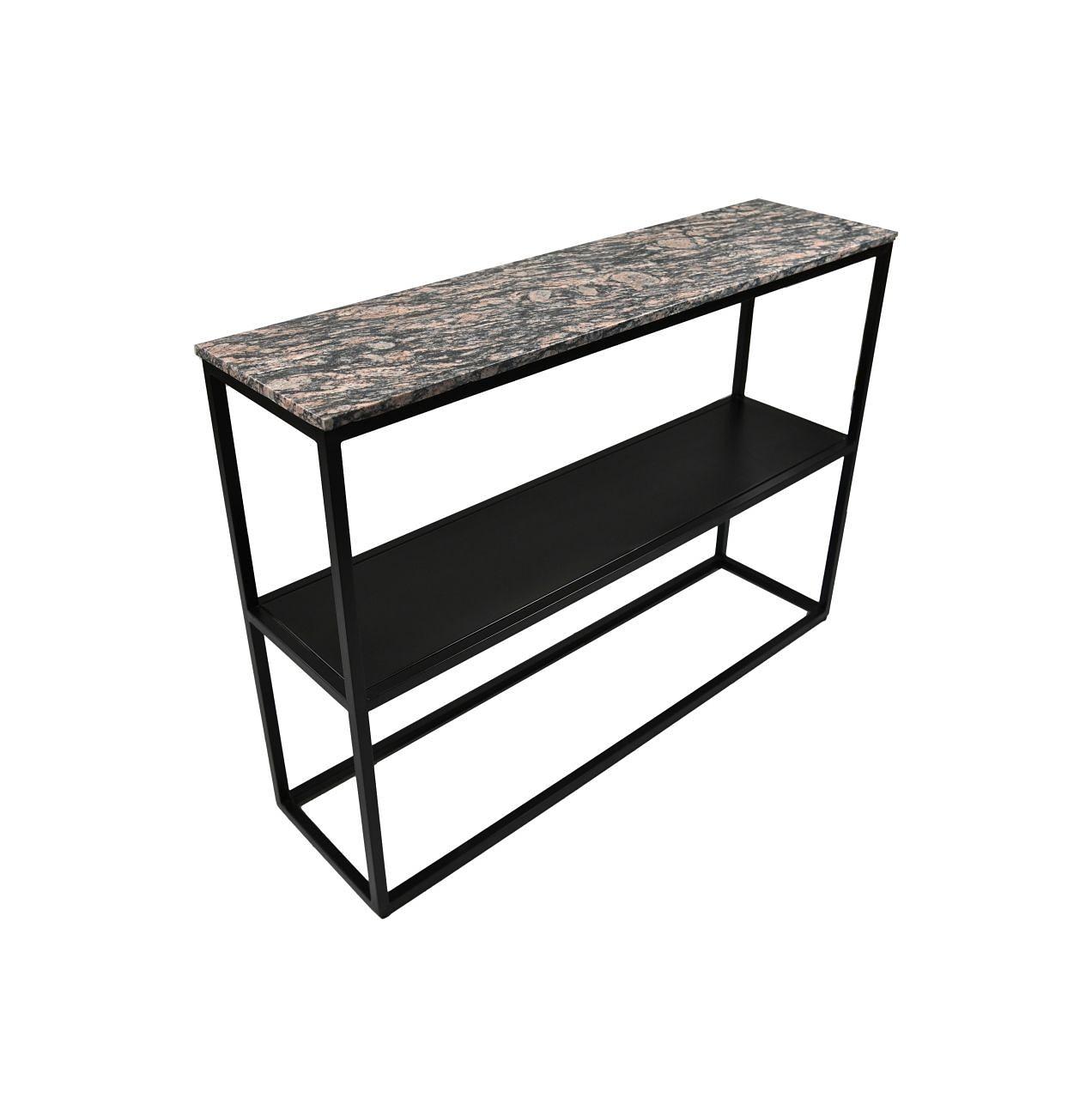 Marseille Konsolentisch Marmor Metall 2
