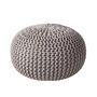 Edson Pouf Stickstoff Beige 1