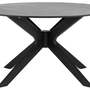 Glasgow Coffee Table Wood Black 3