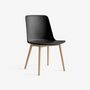 Rely HW71 Chair Plastic Wood Black 0