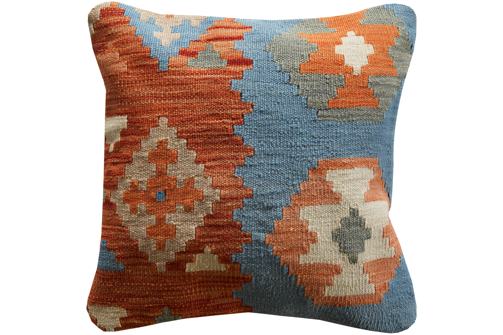 Cuscino Kilim Lana Cotone Multicolore 0