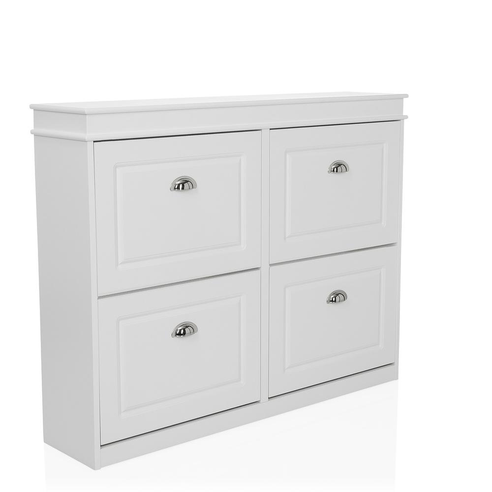 ESTHA 4 Shoe cabinet White 0