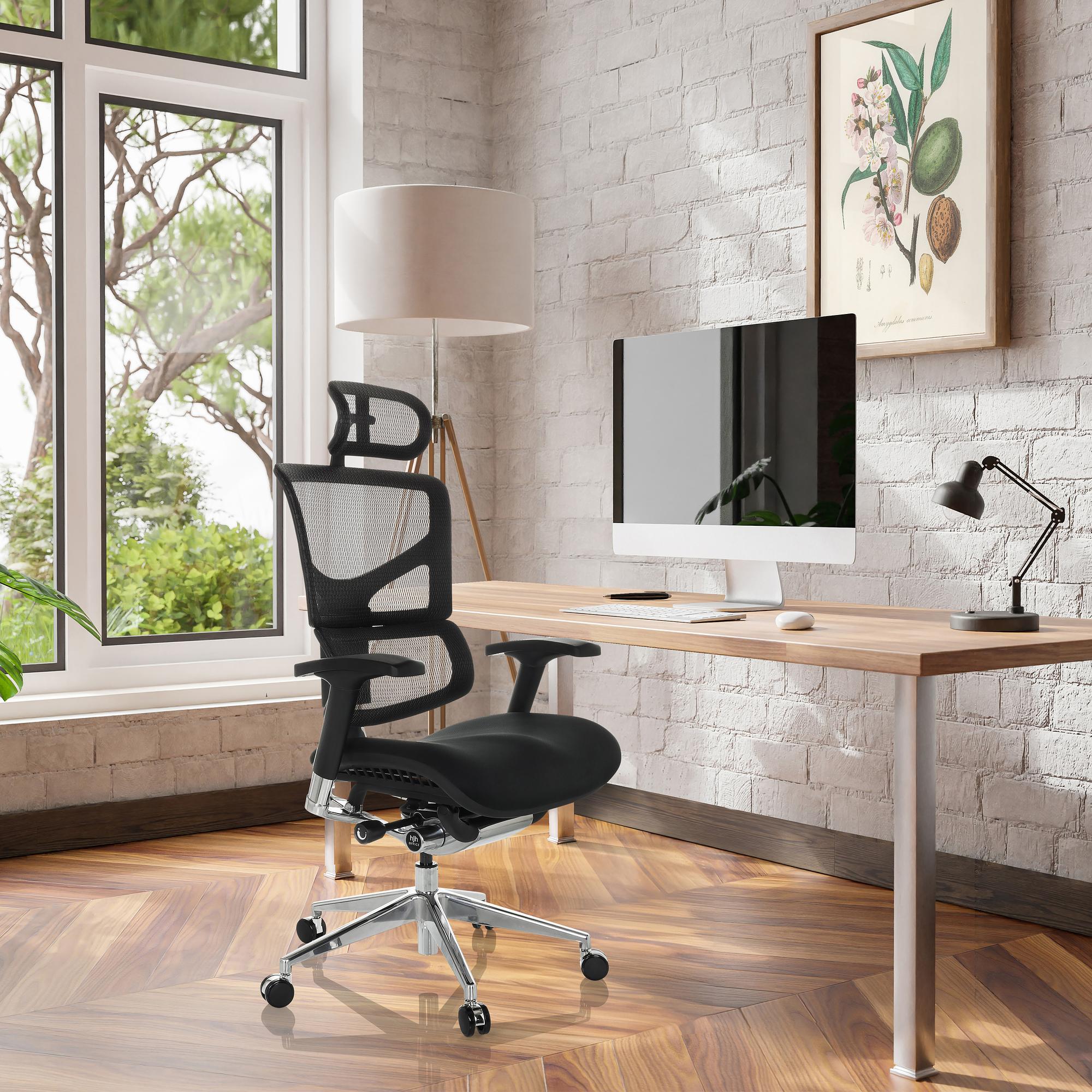 ERGO-U2 FM Bürostuhl Netzstoff Schwarz 3