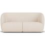 Design-Award-Winning Paula Sofa 2-Sitzer Mark Sand 0