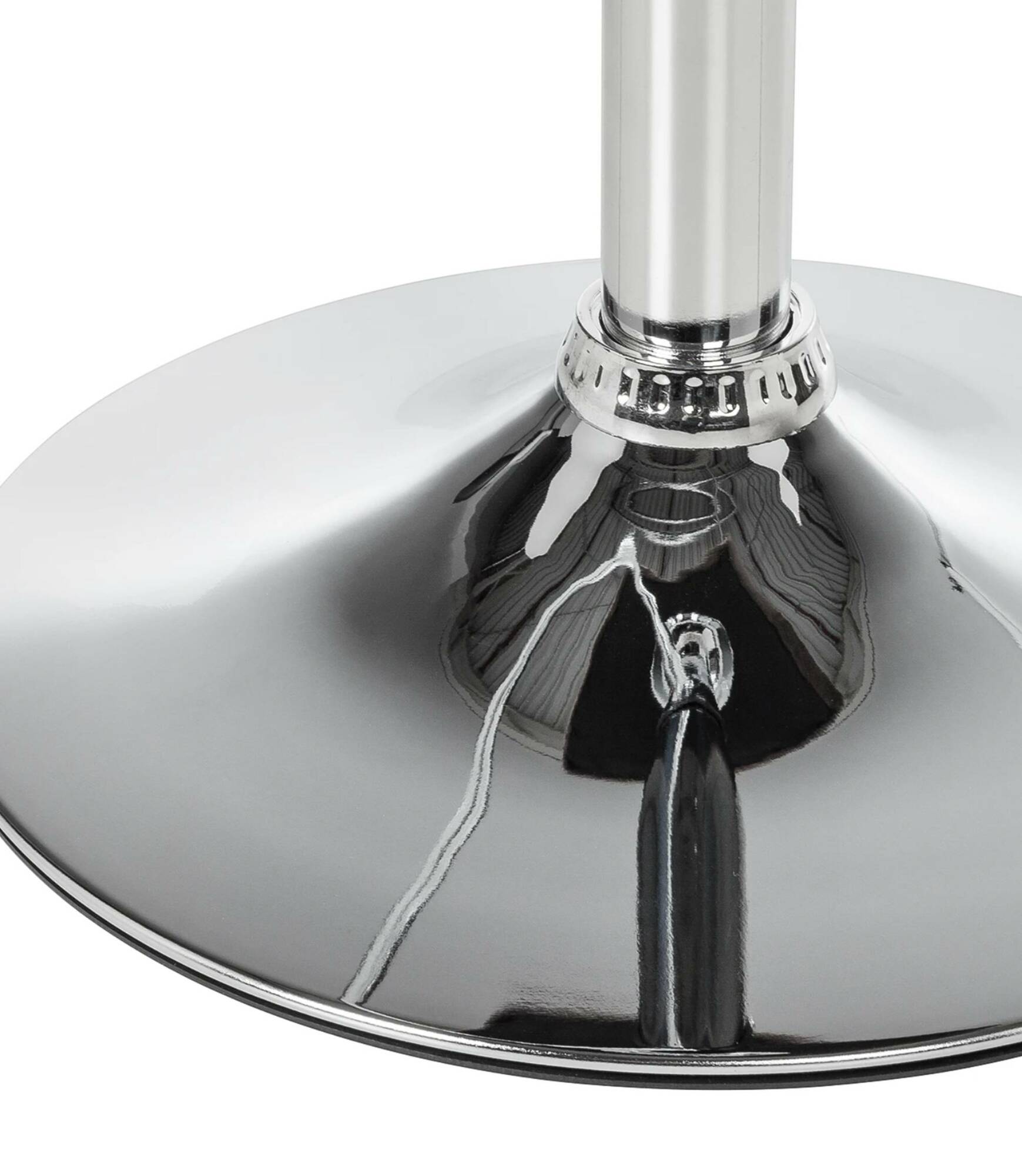Barhocker Kunstleder Chrom Antikbraun 6