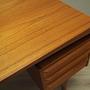 Vintage Schreibtisch Teakholz Braun 1960er Jahre 10
