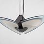 Pendant lamp Metal Glass 1990s 11
