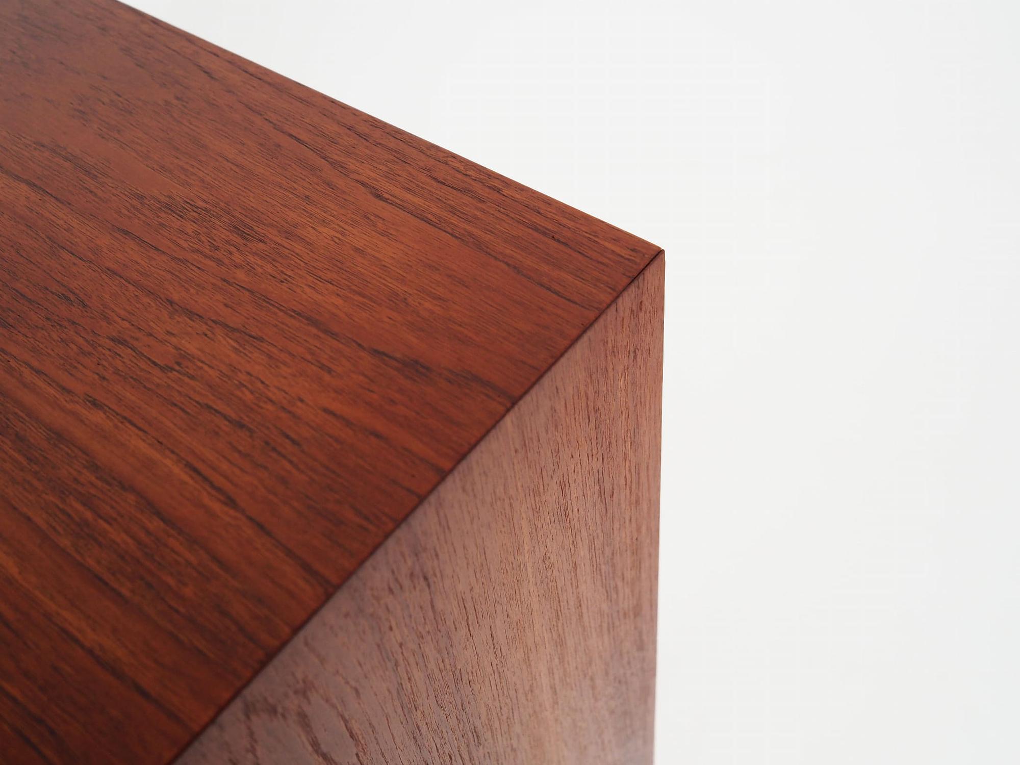 Highboard Teak Brown 1960s 11