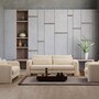 Poltrona moderna beige 4