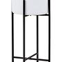 Trosa Groß Weiß Schwarz Standblumentopf
 4
