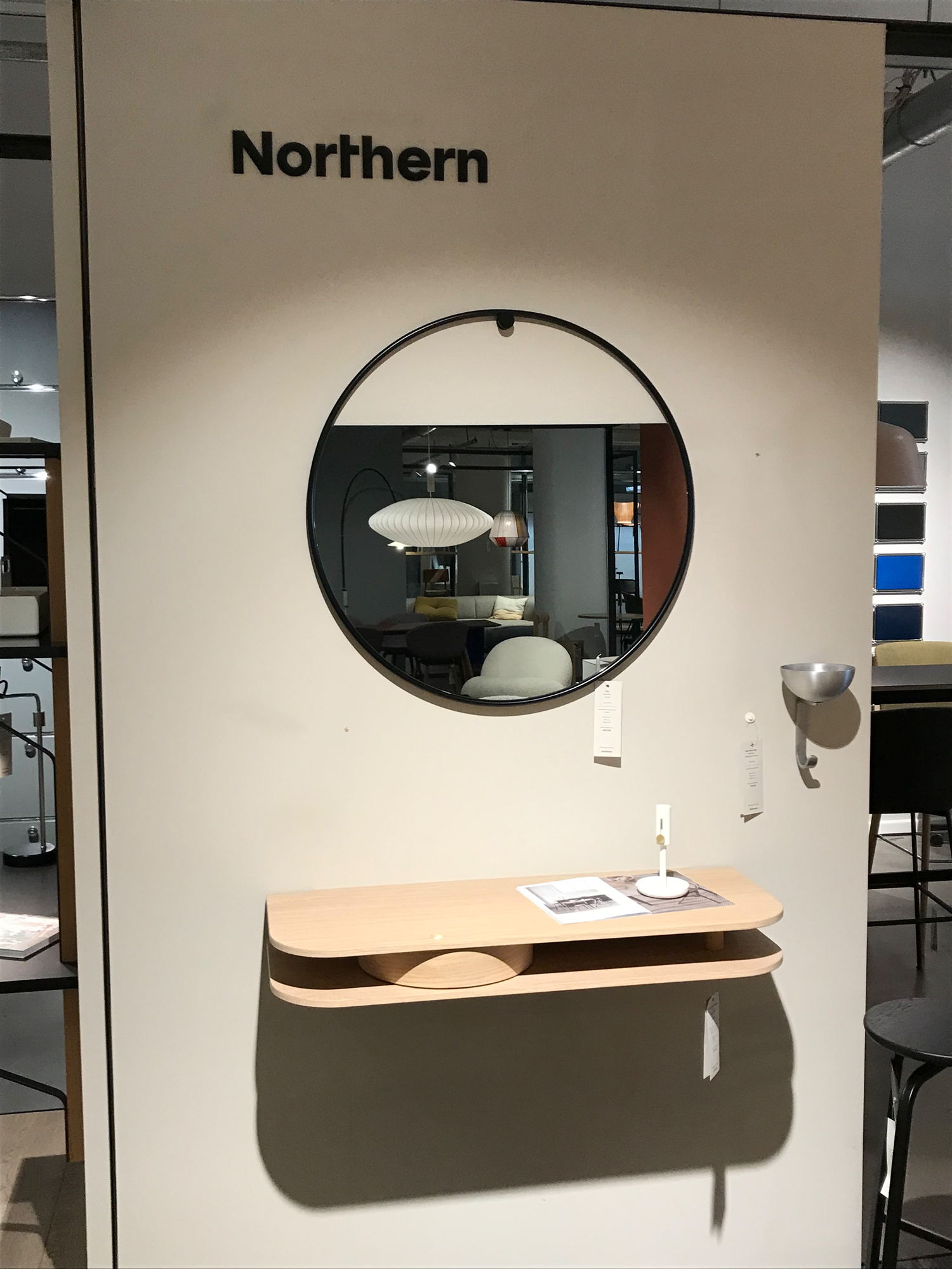 Peek Mirror Glass Metal Black 3