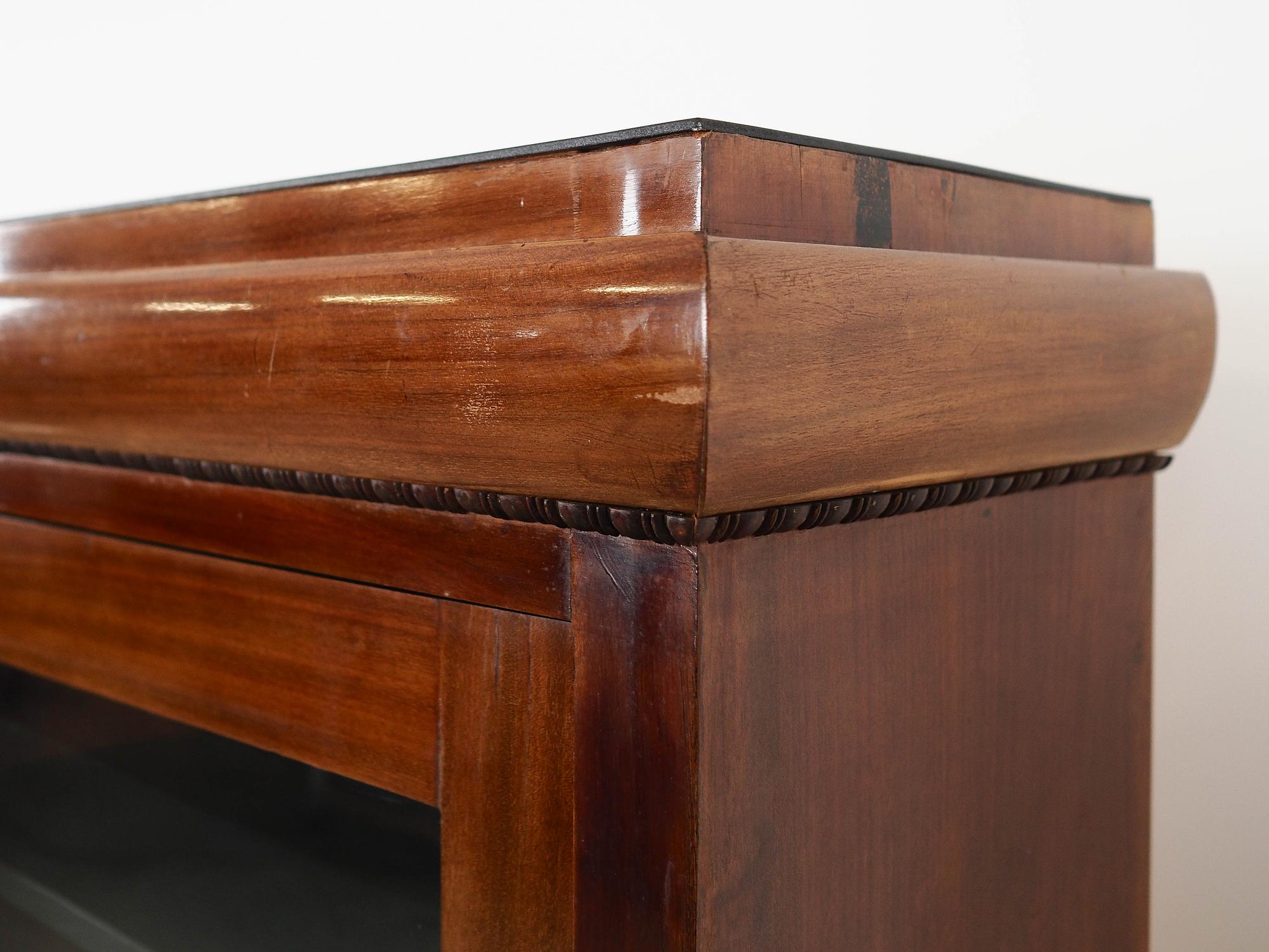 Vitrine Walnussholz 1960er Jahre 6