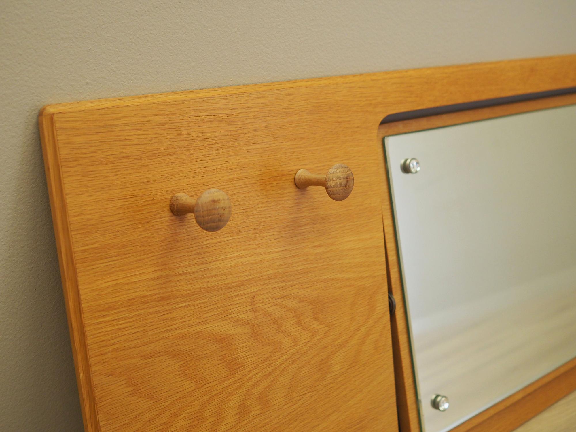 Wandgarderobe mit Spiegel 1980er Jahre 6