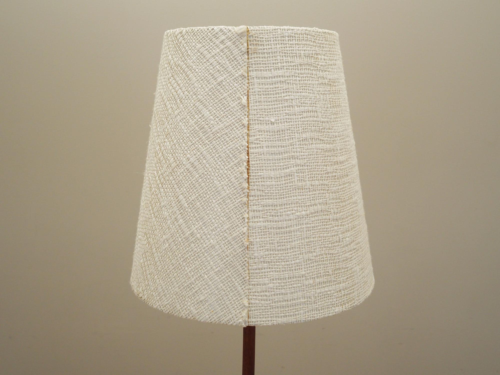 Stehlampe Holz 1970er Jahre 4