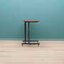 Vintage Table Wood Metal Brown 1970s 3
