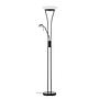 LED floor lamp Finn Frosted glass Iron 1