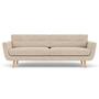 Vera Sofa 3-Sitzer Vega Sand Dune 0