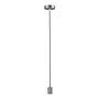 Neordic Tilla Pendelleuchte Aluminium Microfaser Grau 1