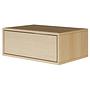 Framme hanging nightstand Lindberg Oak decor 1