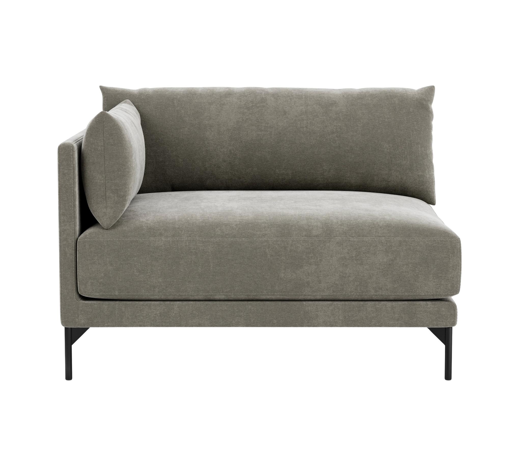 Vincent 1-Sitzer Modul Links Planet Grey Green 0