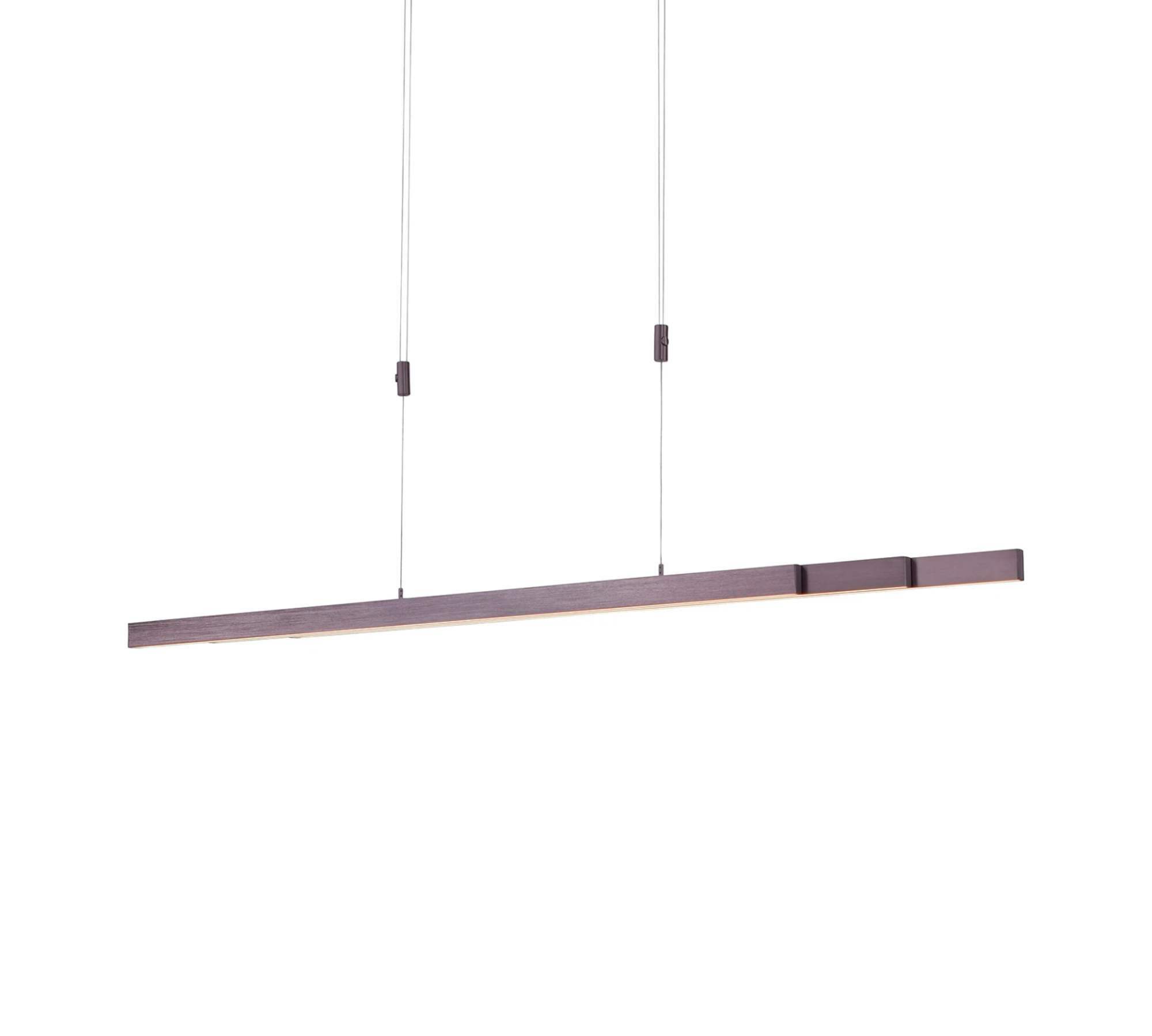 LED Pendelleuchte 3-flammig Aluminium 0