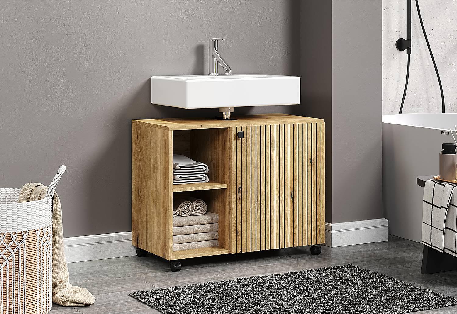 Vanity unit Bliss Oak Evoke Decor 2