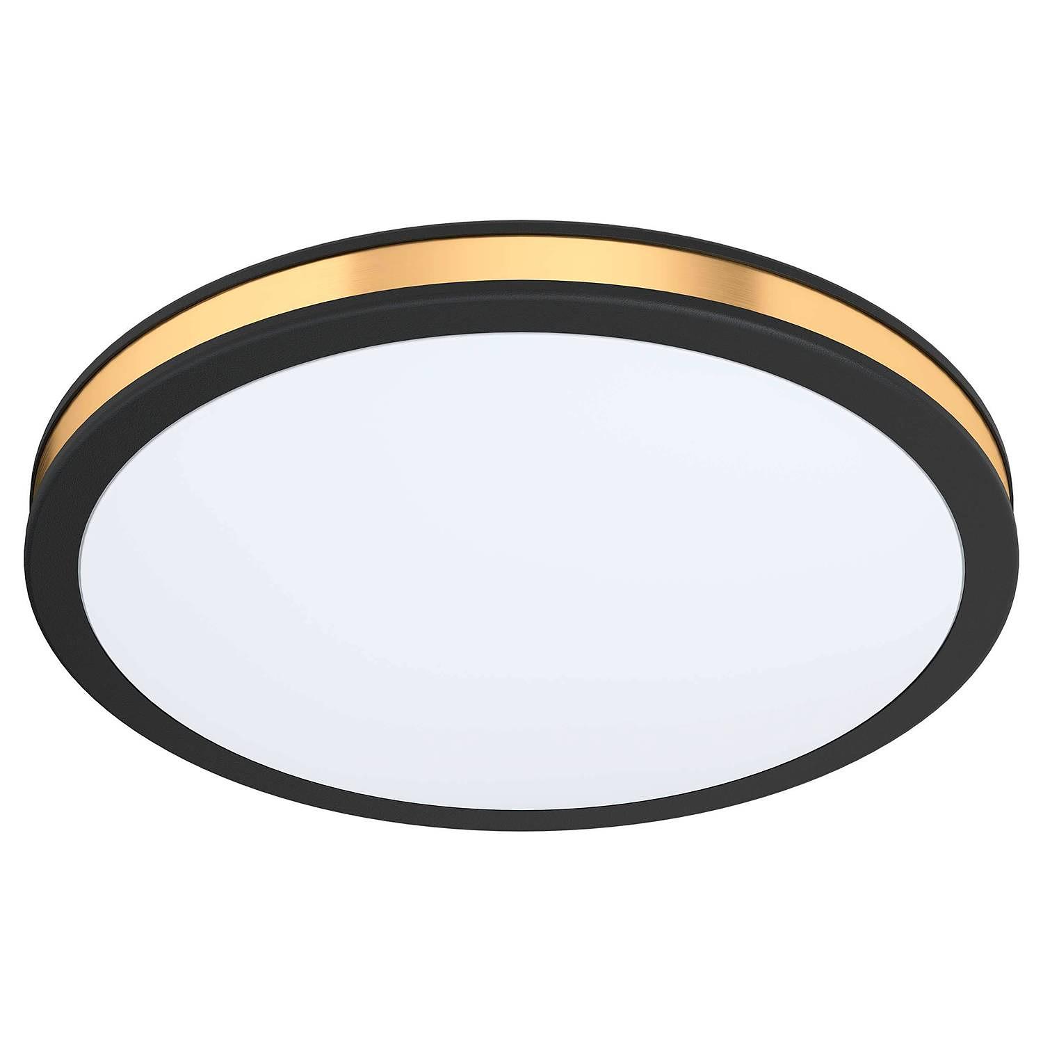 LED-Deckenleuchte Pescaito I Schwarz 0