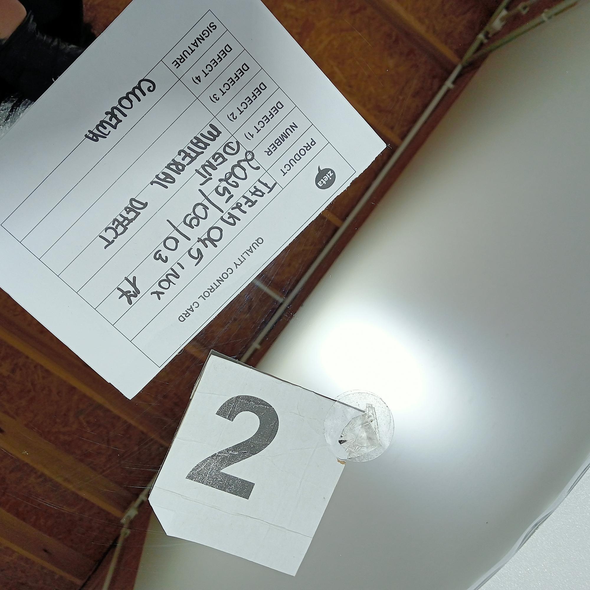 Tafla Spiegel O4.5 Edelstahl Inox Poliert Silber 4