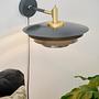 Brittany Wall Lamp Gray 5