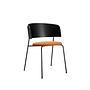 Wagner Armchair Frame Steel Wood Black 0