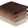 4x Rainbow Bath Towels Cotton Brown 0
