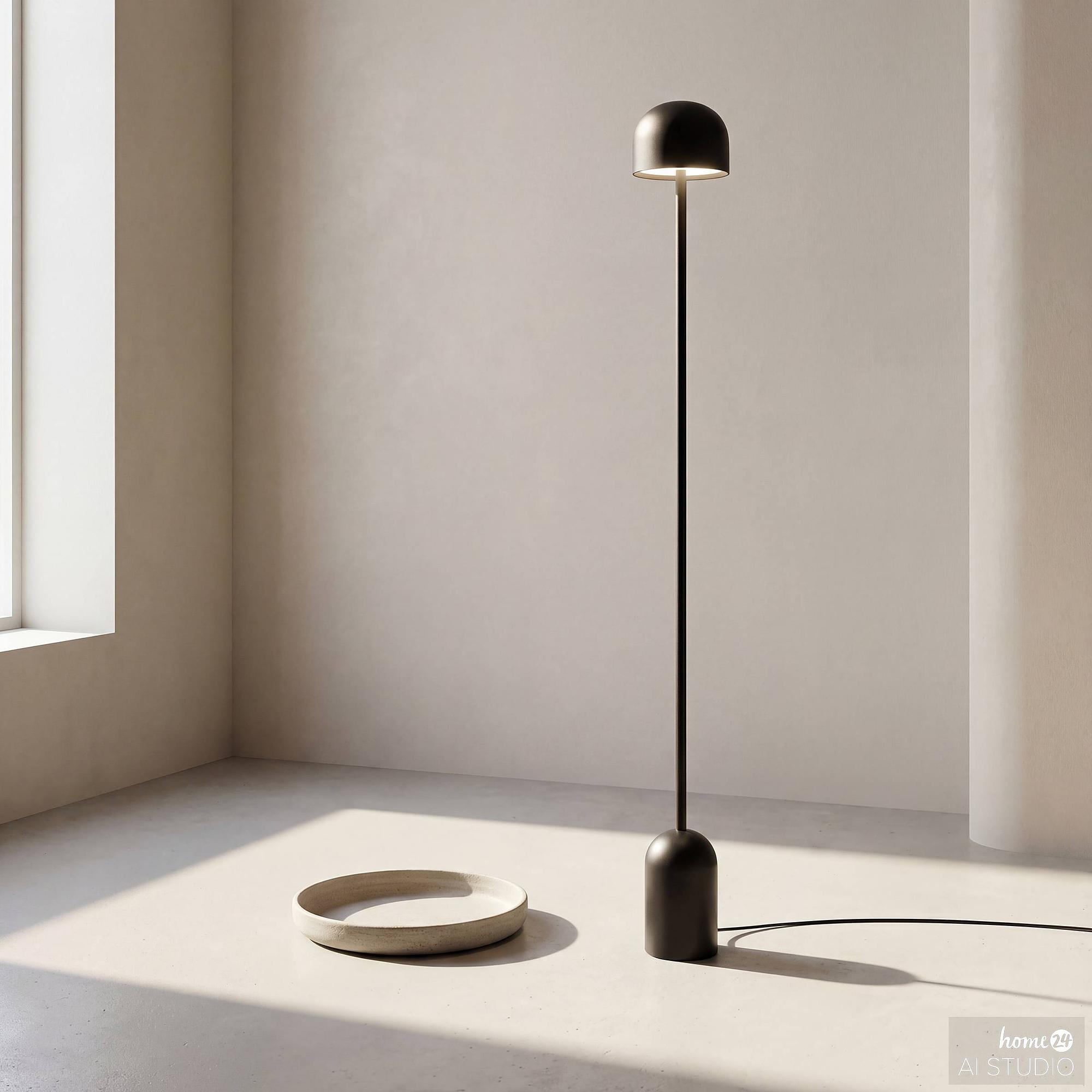 Volis Akku-Stehleuchte Eisen Schwarz 2