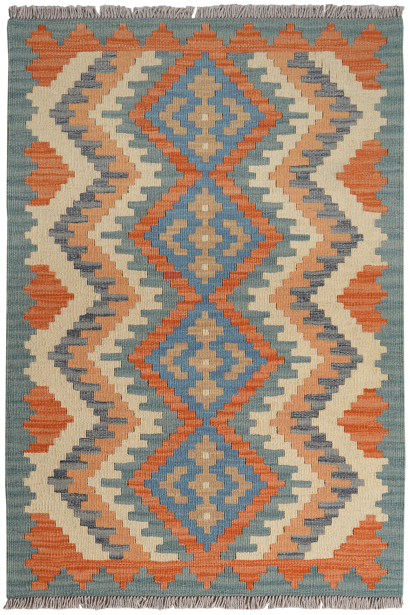 Kelim Gashgai Wool Multicolored 0