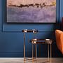 Allure Silberner Spiegel Hoher Beistelltisch
 4