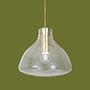 Tulip Pendant Lamp Ice Glass 1960s 0