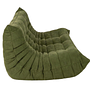 Togo Sofa 3-Sitzer Cord Lodengrün 3