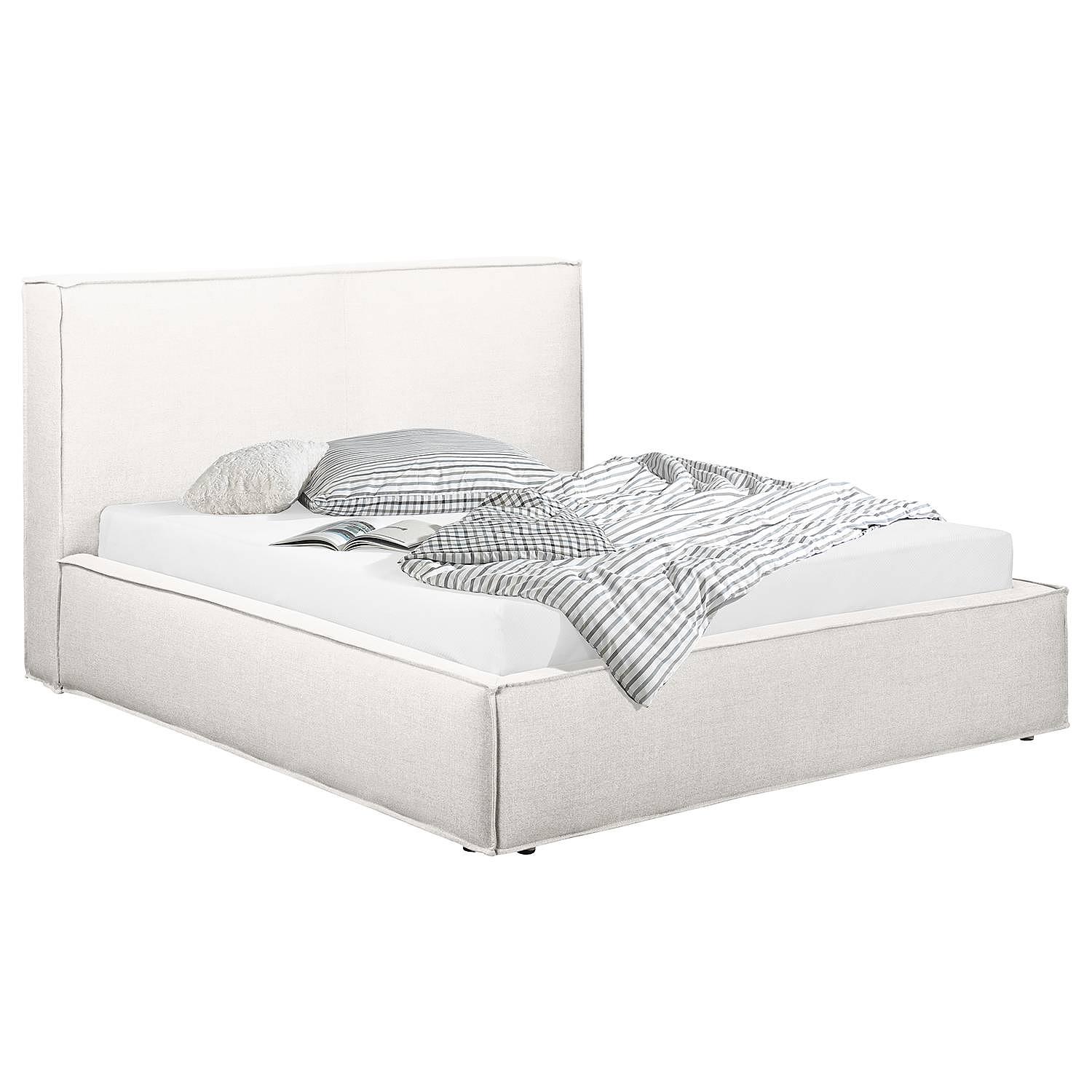 KINX replacement cover upholstered bed flatweave white Drems 4