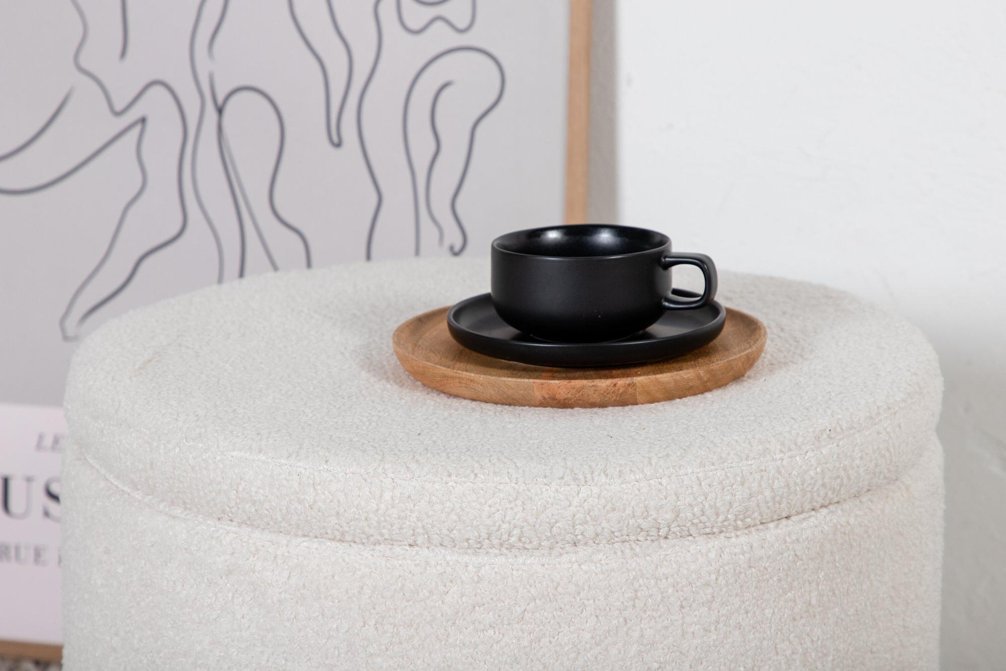 Dunken Pouf Offwhite Teddy 8