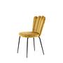 2x Limhamn Stuhl-Set Samt Gelb 3